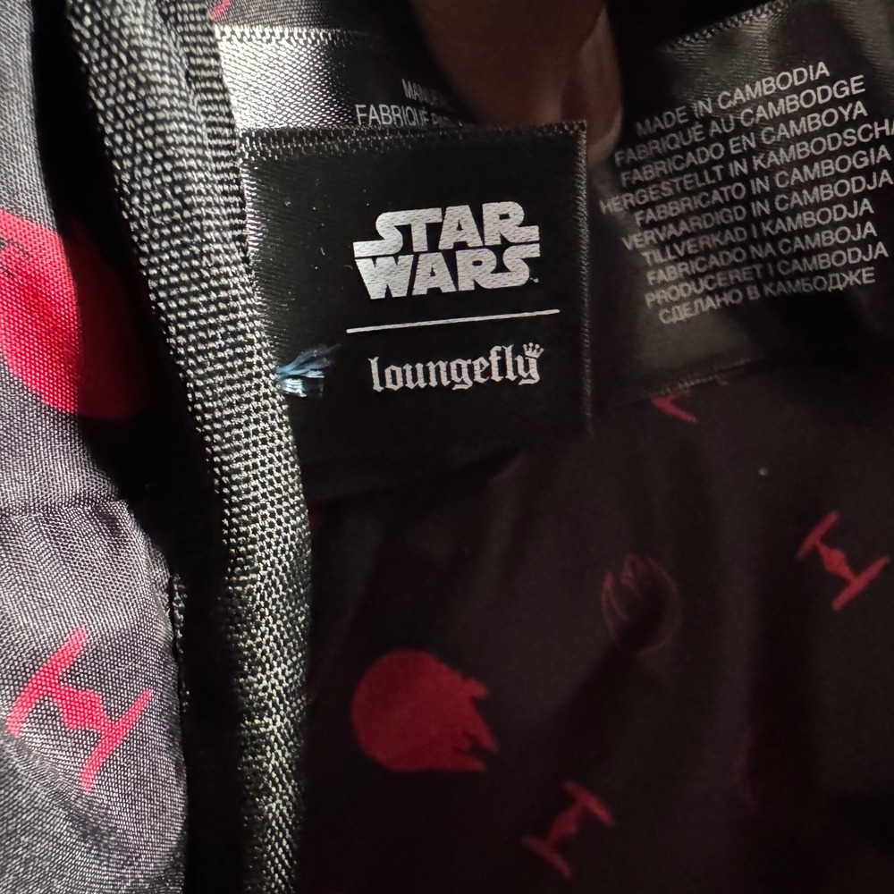 Loungefly Star Wars Han Solo Princess Leia I Love You I Know Mini Backpack Set - Picture 5 of 12
